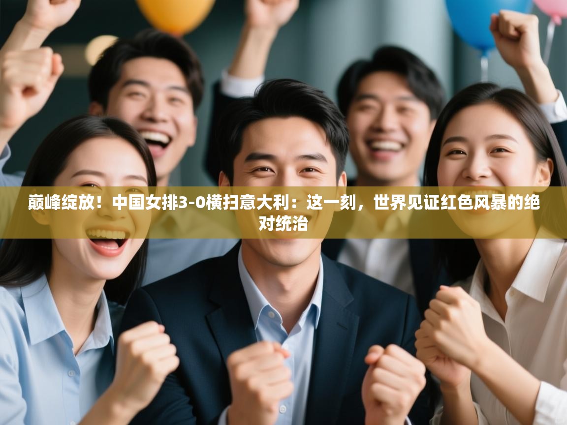 巅峰绽放!中国女排3-0横扫意大利:这一刻,世界见证红色风暴的绝对统治 第1张