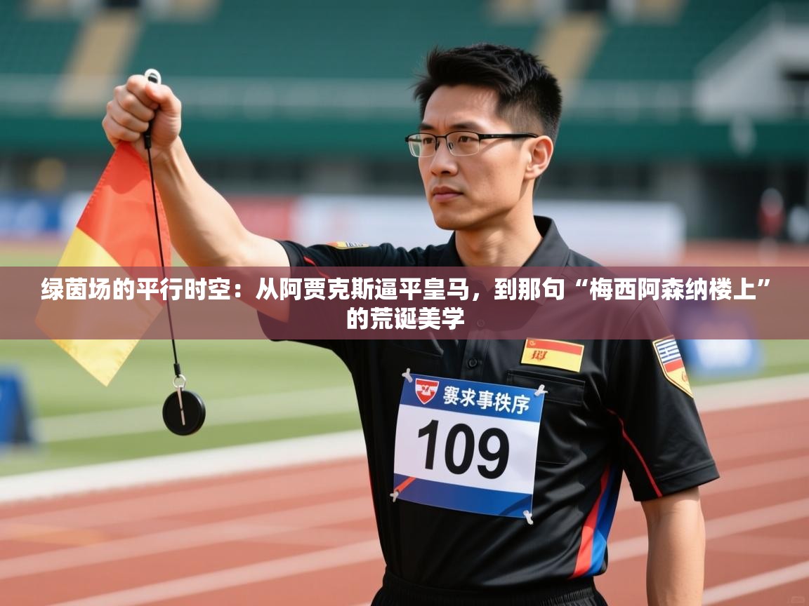 绿茵场的平行时空：从阿贾克斯逼平皇马，到那句“梅西阿森纳楼上”的荒诞美学  第1张